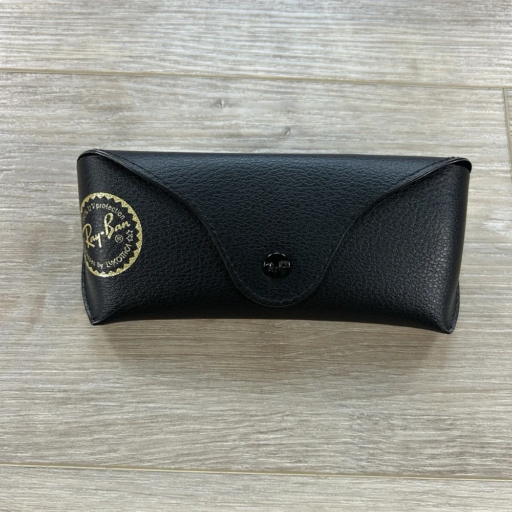 Ray-Ban RB 3708 002/K8 Sunglasses Black Polarized Chromance Glass 59mm with Case